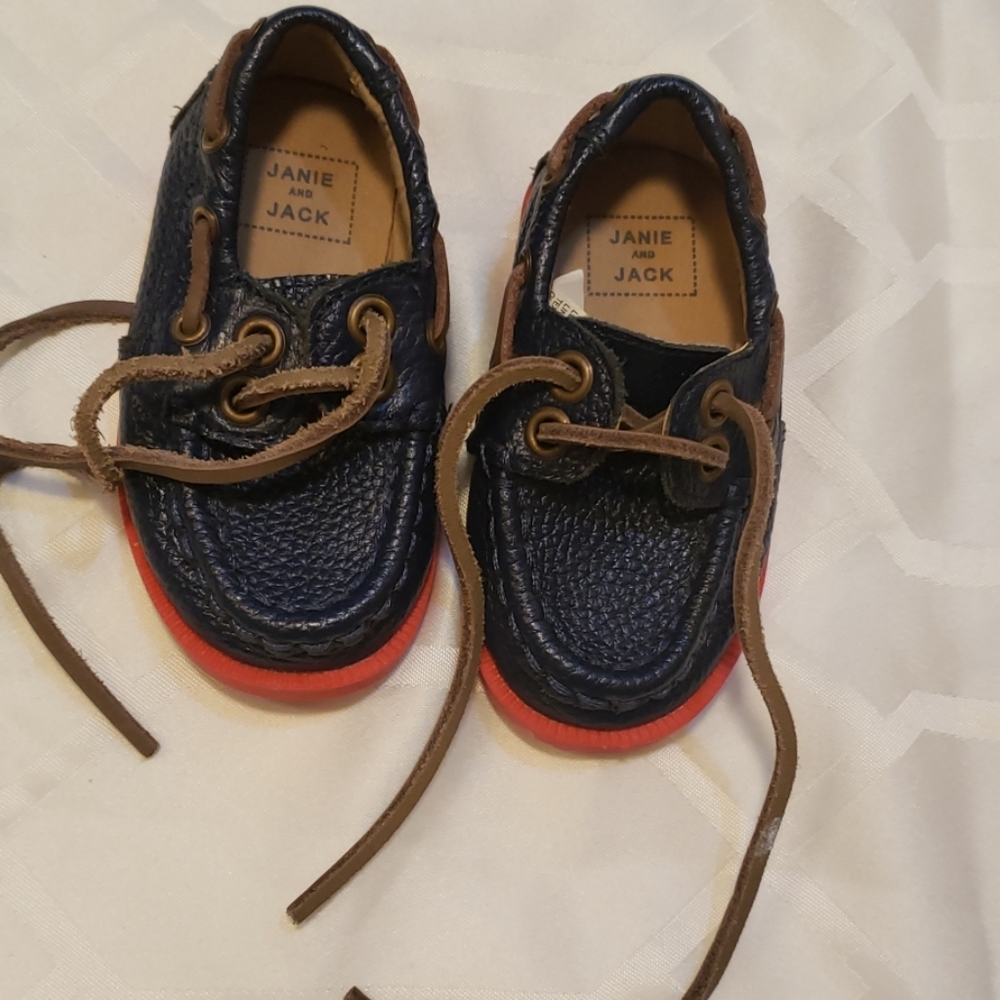 Janie and Jack Boat Shoes
